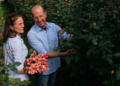 Isidoro e Jacqueline, produtores da Cooperflora