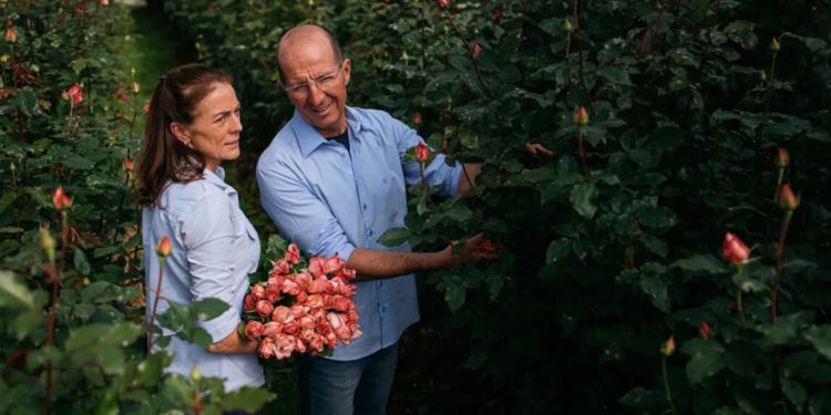 Isidoro e Jacqueline, produtores da Cooperflora