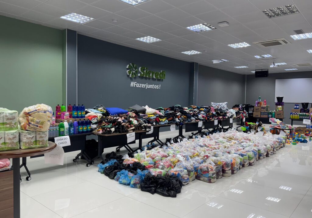 Colaboradores de cooperativa do interior de Mato Grosso arrecadam mais de 2 toneladas de alimentos 3 d3b16ced 3bc5 47f3 802a b0f321eaf42d