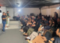 Sicoob UniCentro Br celebra casa cheia em espetáculo sobre riscos das apostas online