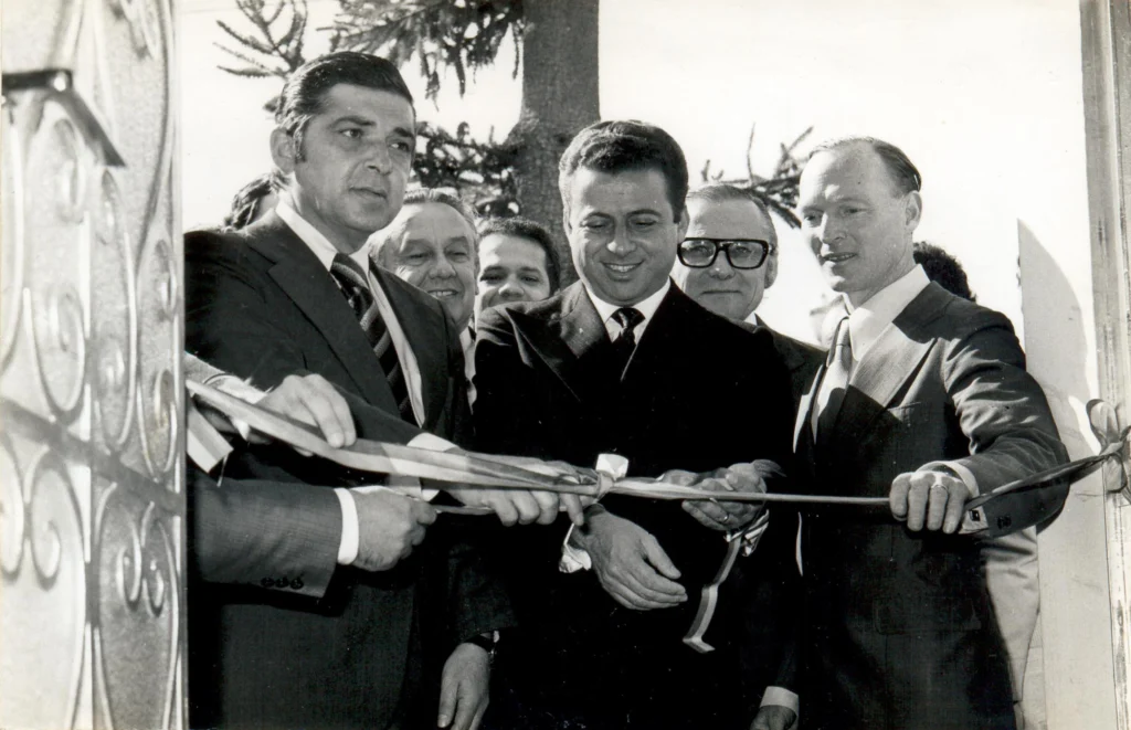 Inauguracao Ocepar 1975 Jaime Canet Jr Alysson Paolinelli Guntolf van Kaick copiar