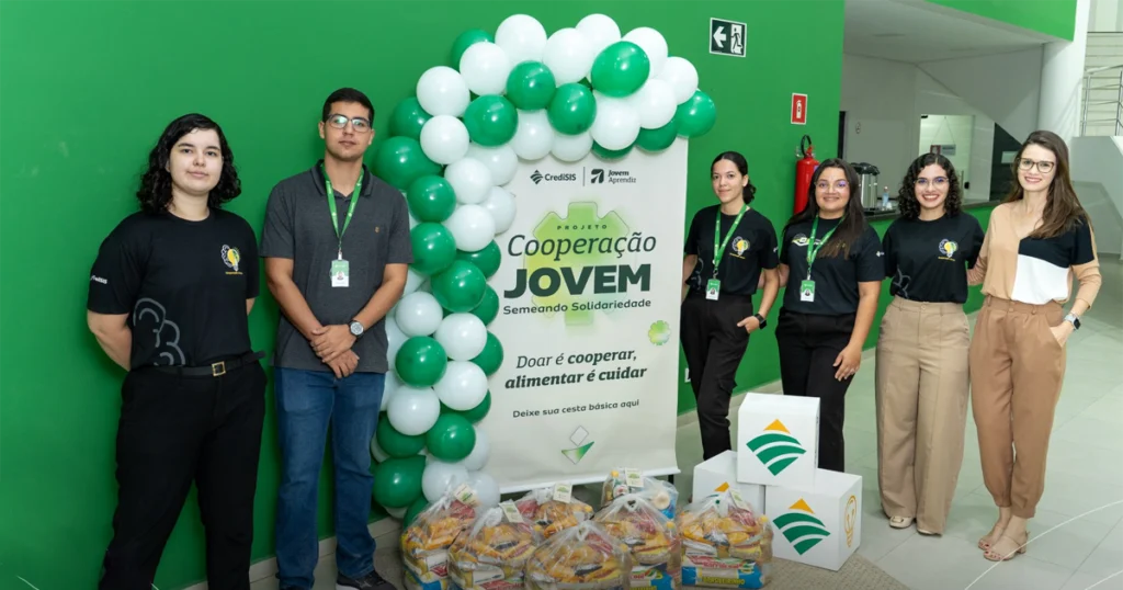 Jovens aprendizes protagonizam projeto solidário em cooperativa financeira rondonense 2 Jovem aprendizes