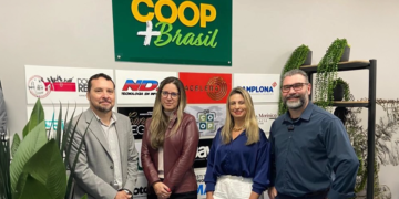 Da esquerda pra direita: Ricardo Campoi, Adriana Piazzera, Simone Wessling e Ricardo Pamplona.
