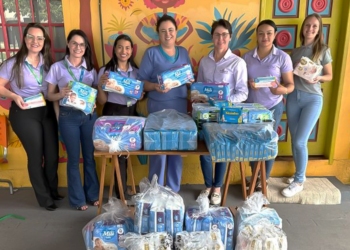 Cooperativa agro industrial apoia Embaixada Solidária com kits para bebês em ação do Dia C