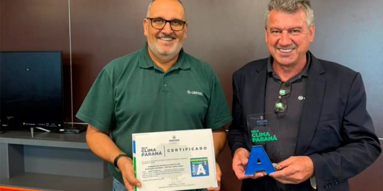 Cooperativa paranaense obtém nota A em selo estadual de emissões de gases de efeito estufa 1 Cooperativa paranaense obtém nota A em selo estadual de emissões de gases de efeito estufa