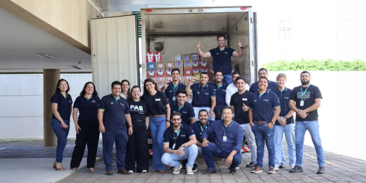 Cooperativa Sicoob Unique Br e Instituto Sicoob arrecadam 5 mil litros de leite para Campo Grande