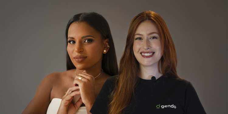 Nathalia Haubert é coordenadora de marketing da Gendo e Luana Rodrigues é referência em Melasma Integrativo