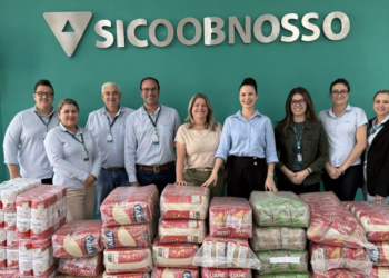 Cooperativa Sicoob Nosso integra ação de doação de 8 ton de alimentos em Araçatuba