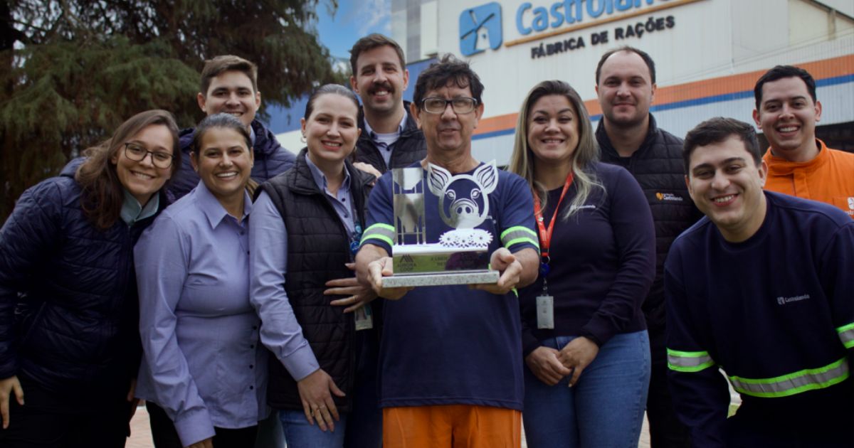 Cooperativa Castrolanda lidera ranking de suinocultura do Sistema Aurora entre 12 cooperativas avaliadas 1 Cooperativa Castrolanda lidera ranking de suinocultura do Sistema Aurora entre 12 cooperativas avaliadas