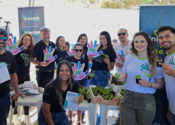Sicoob UniCentro Br leva educação financeira e empreendedora para Dia do Cooperativismo em Aparecida de Goiânia