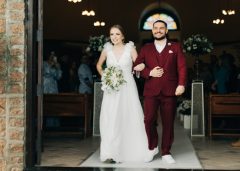 “Se não tivéssemos uma poupança, esse sonho não seria possível” 2 Estéphany Tomaselli, consultora de gente e gestão e Gabriel Vieira, empresário - FOTO: Harvest Photos