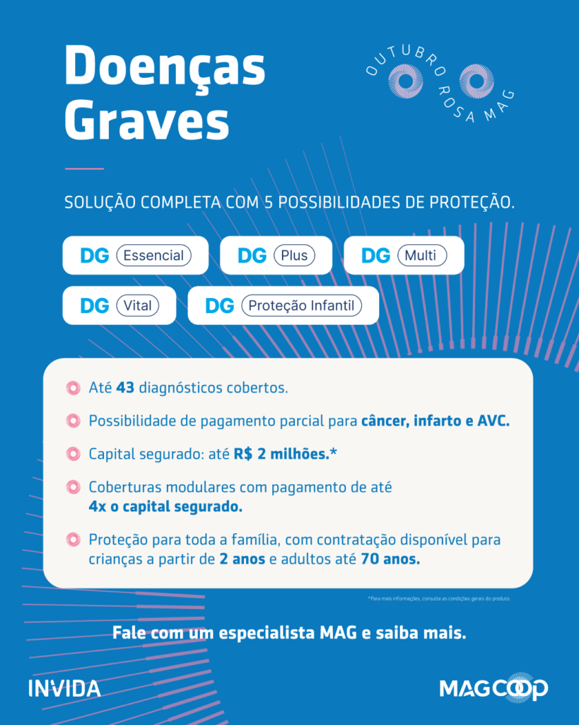 MAG Seguros oferece proteção financeira para momentos desafiadores da vida 2 INTERNO